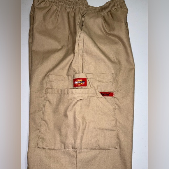 Dickies Women's EDS Signature Cargo Scrub Pants Khaki NWT - Picture 16 of 16